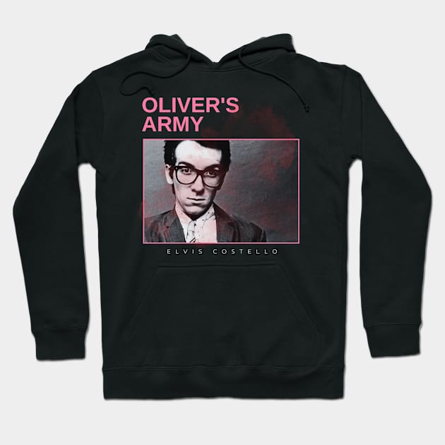 oliver's army - vintage minimalism Hoodie by sagitaerniart